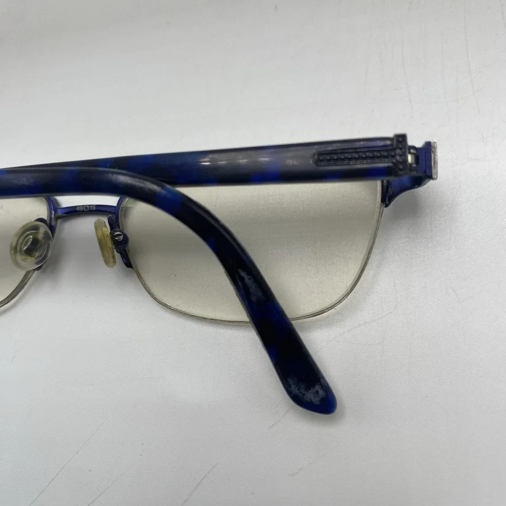 Ted Baker Eyeglasses FRAME ONLY B323 NAV 49-15-130 Multicolor 566